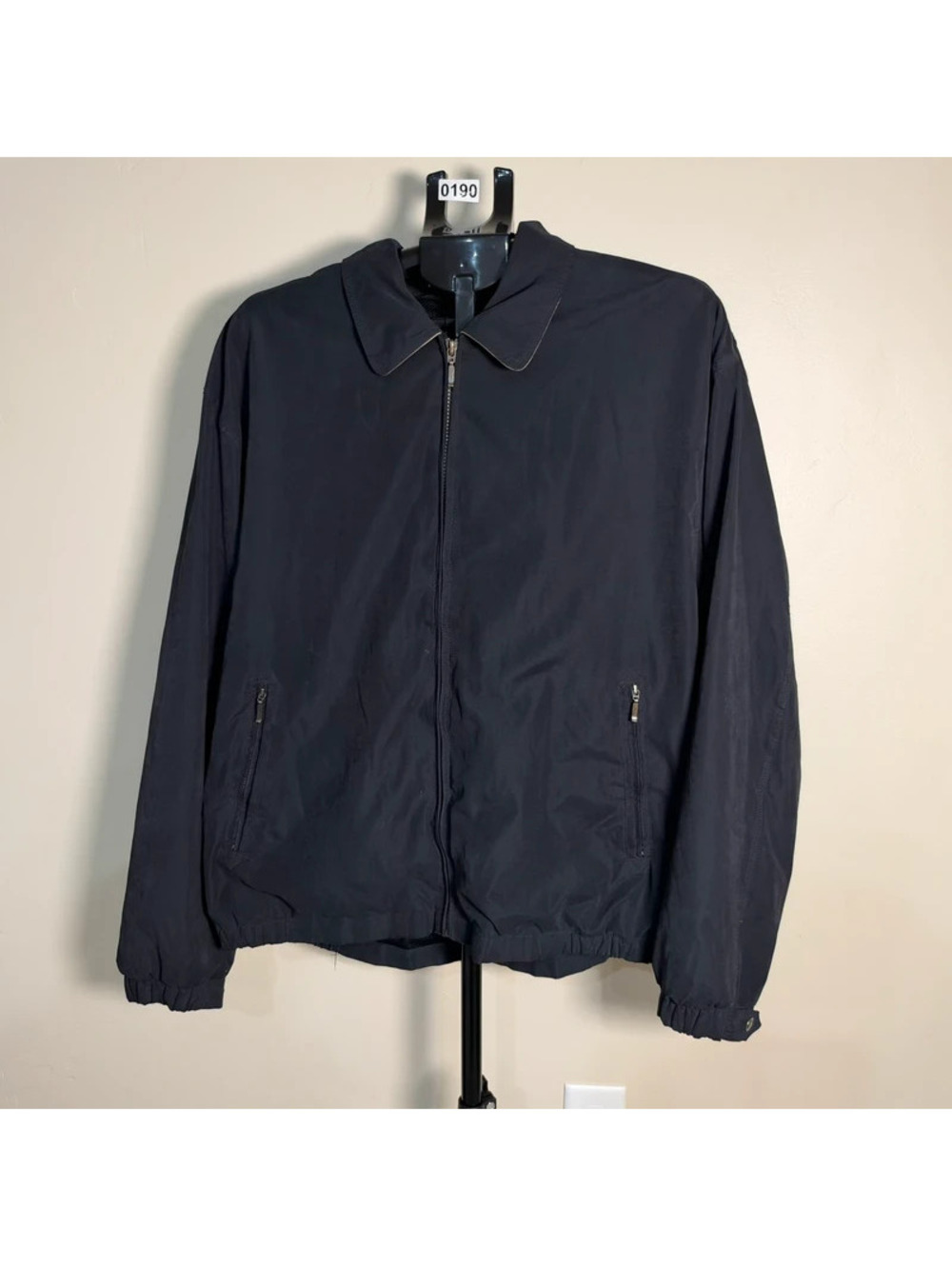 St. John’s bay zip up Harrington jacket